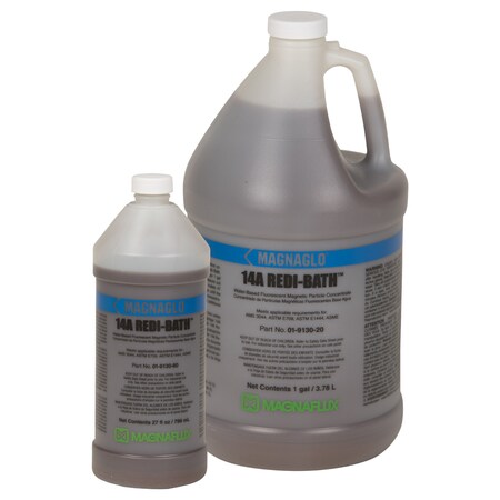 Magnaflux Water-Based Fluorescent Magnetic Particle Concentrate, 27 fl oz / 798 mL bottle 01-9130-41